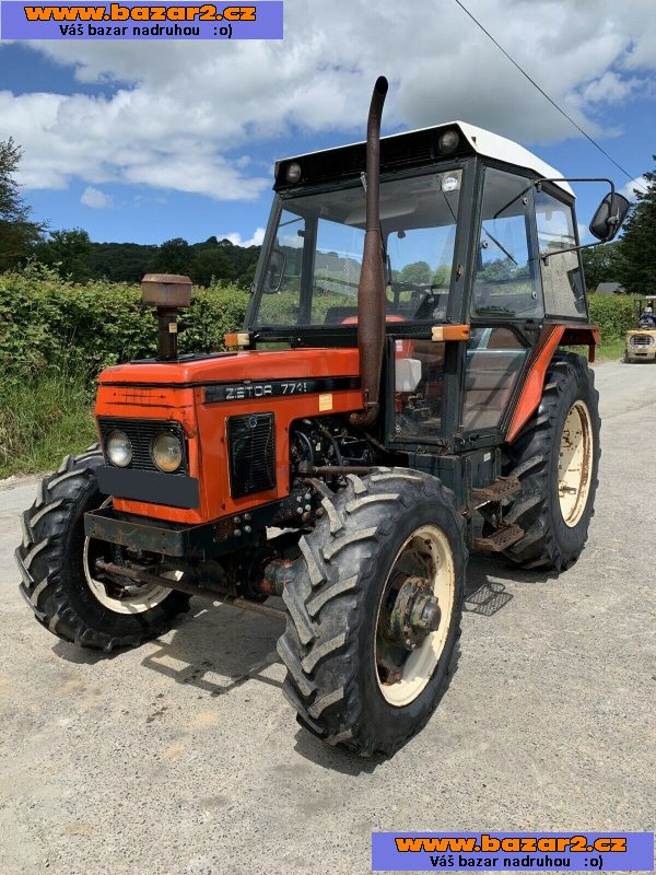 Traktor Zetor 7745 - výborný stav