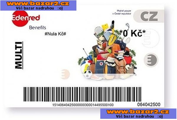 KOUPÍM IHNED SODEXO - FLEFI PASS, DÁRKOVÝ PASS, EDENRED TICKET , UNIŠEK, STRAVEN