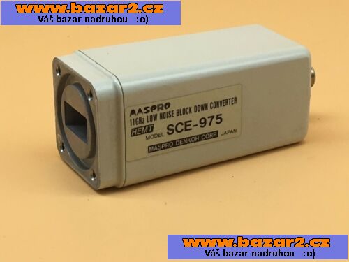Satelitní konvertor Maspro HEMT SCE-975 11GHz - Nový