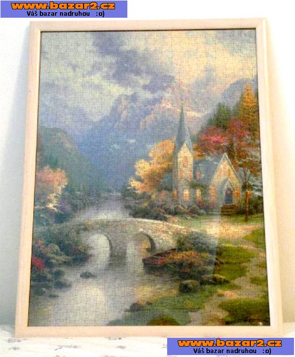 Nabízím NOVÉ zarámované obrazy  z Puzzle. 