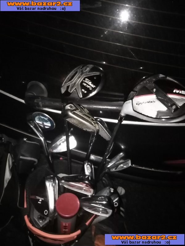 2xgolfovy bag s holemy, míčky, teleskopickým sberacem micku-2, inzerce-cz.cz 2xgolfovy bag s holemy, míčky, teleskopickým sberacem micku