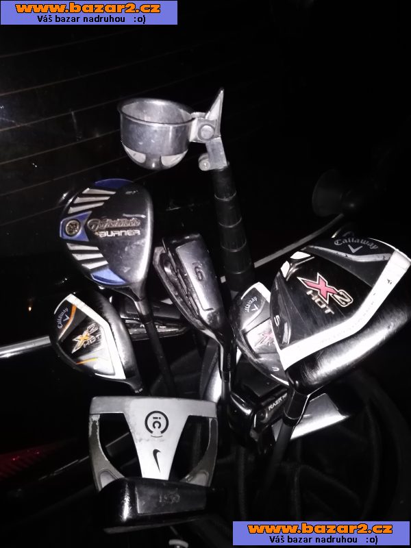 2xgolfovy bag s holemy, míčky, teleskopickým sberacem micku-4, inzerce-cz.cz 2xgolfovy bag s holemy, míčky, teleskopickým sberacem micku