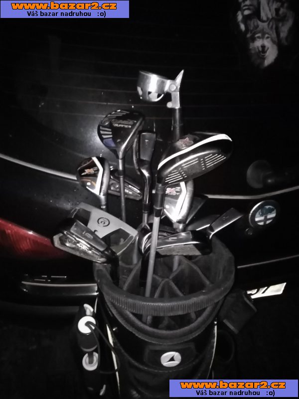 2xgolfovy bag s holemy, míčky, teleskopickým sberacem micku-5, inzerce-cz.cz 2xgolfovy bag s holemy, míčky, teleskopickým sberacem micku