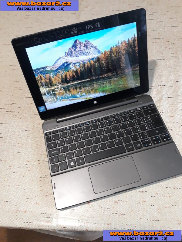 Acer Switch One 10 64GB + dock s 500GB HDD a klávesnicí Iron Black. 
