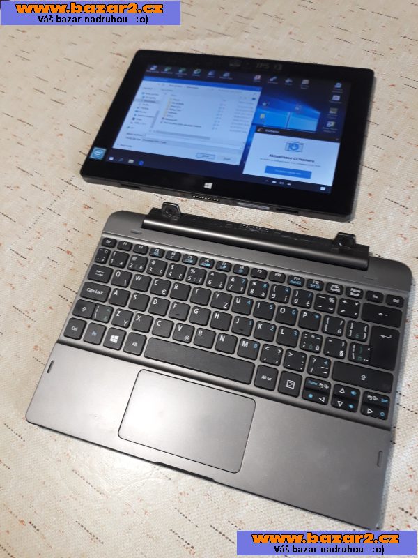 Acer Switch One 10 64GB + dock s 500GB HDD a klávesnicí Iron Black. 
