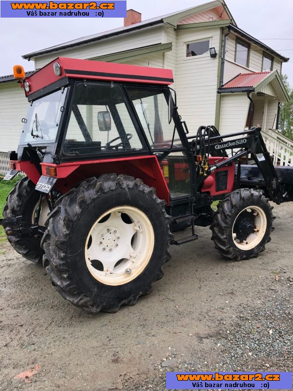 Traktor Zetor 7245 + kompletní čelní nakladač