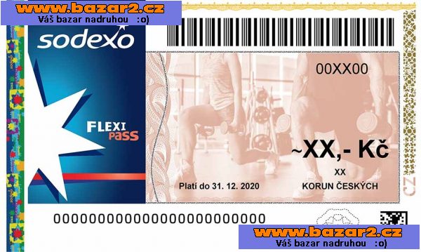 KOUPÍM IHNED SODEXO - STRAVENKY, FLEXI PASS, DÁRKOVÝ PASS, EDENRED TICKET , UNIŠ