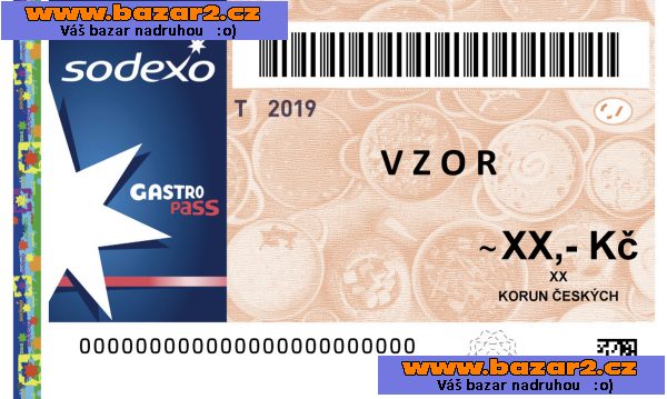 CELÁ ČR - KOUPÍM POUKÁZKY FLEXI PASS, EDENRED MULTI, UNIŠEK