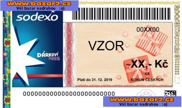 CELÁ ČR - KOUPÍM POUKÁZKY FLEXI PASS, EDENRED MULTI, UNIŠEK