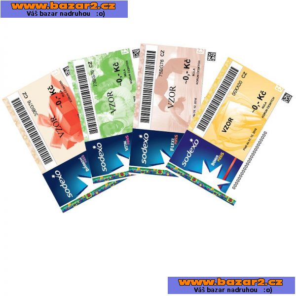 CELÁ ČR - KOUPÍM POUKÁZKY FLEXI PASS, EDENRED MULTI, UNIŠEK