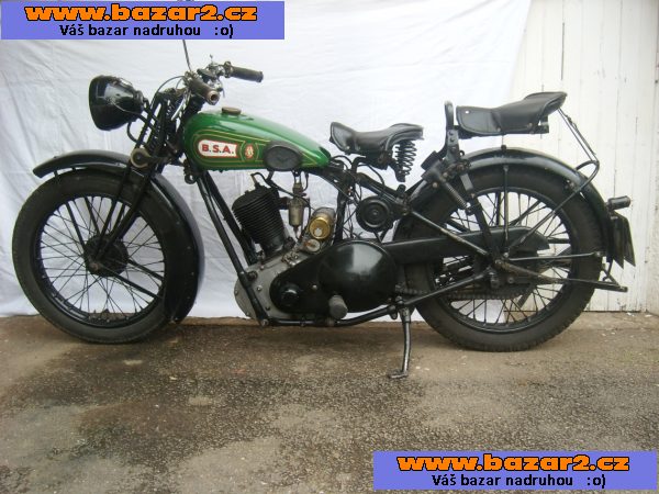 BSA 500, 1930 sloper