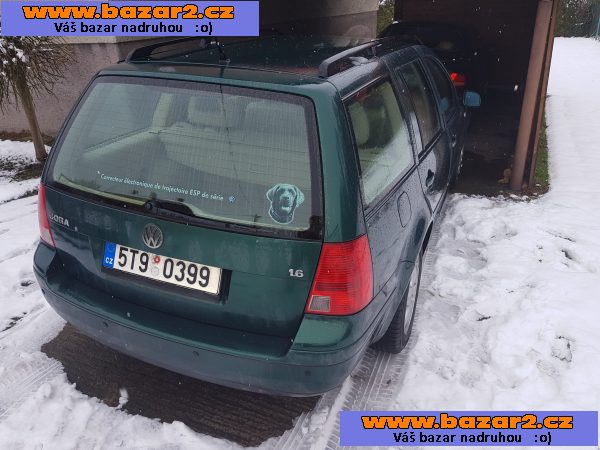 Prodám VW Bora 1.6 benzin, automatická převodovka