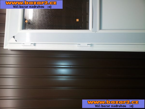Plastové dveře víceúčelové 200/98cm bílé nové