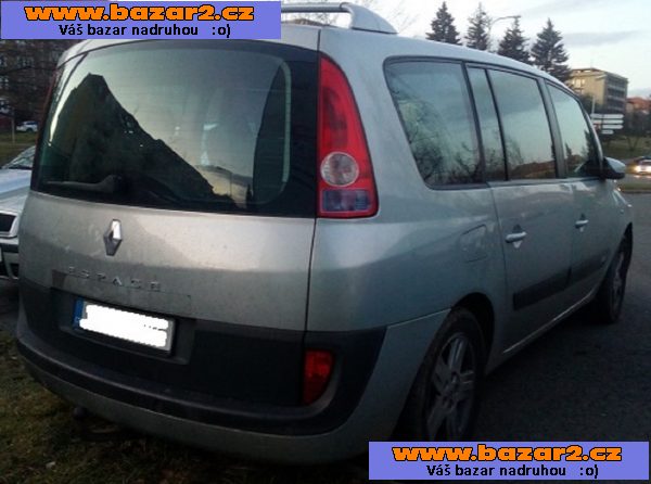 Renault Grand Espace 2.2 DCi. PANORAMA, PARKTRONIC, ČR doklady