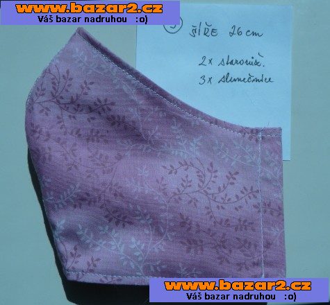 Roušky,3 vrstvy,100% bavlna