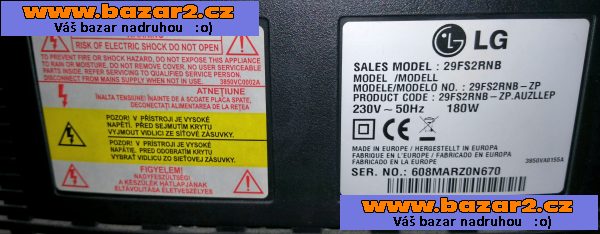 TV LG 29FS2RNB