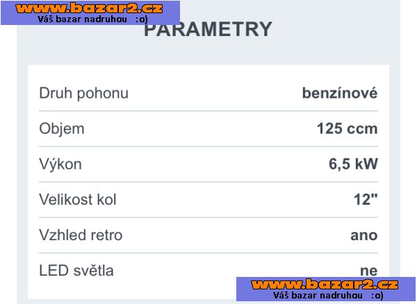 Skútr Insetto 125i