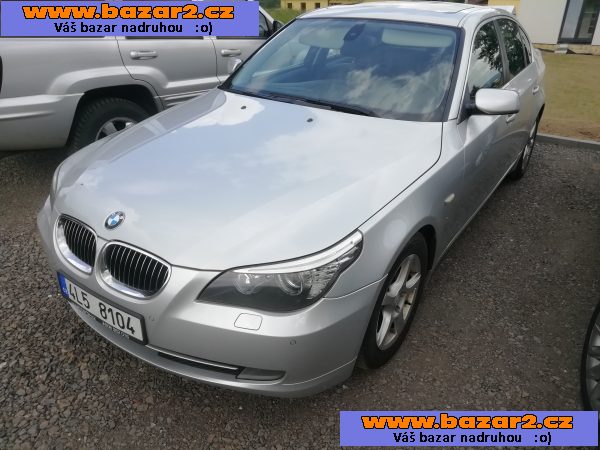 BMW řady 5, kůže, NAVI, AT, 145kW, sedan