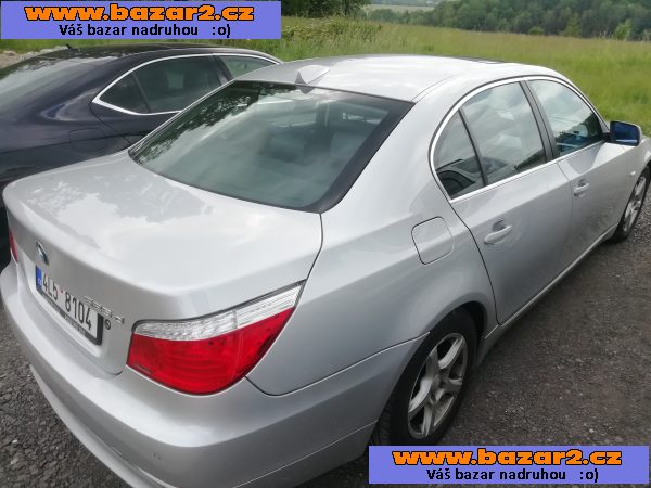 BMW řady 5, kůže, NAVI, AT, 145kW, sedan
