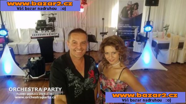 Hudba na svatbu, DJ+ zpěvačka a těžká mlha.
