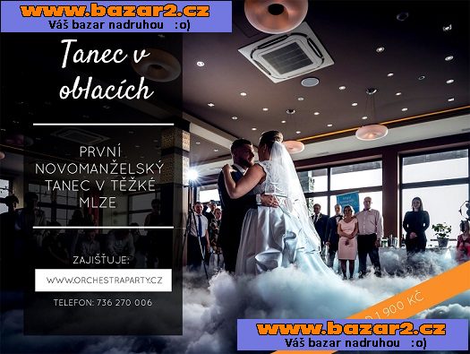 Hudba na svatbu, DJ+ zpěvačka a těžká mlha.