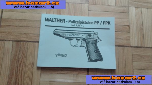 Manuál P08, Mauser 98,P38, C96, CZ27, PP/PPk i v PDF