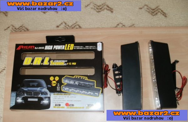 Světla pro denní svícení DRL-2x6 LED.