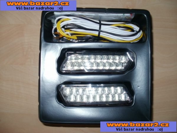 Světla pro denní svícení DRL-2x20-LED-12/24V.