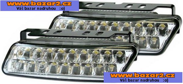 Světla pro denní svícení DRL-2x20-LED-12/24V.