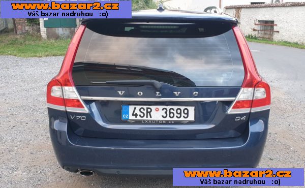 Volvo V70 D4 Summum, 2015, nehavarované