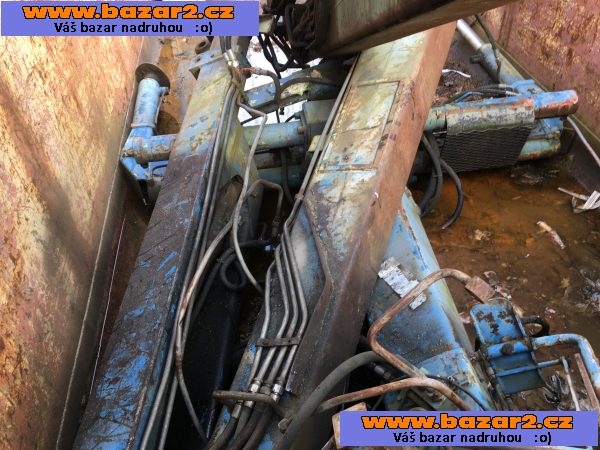 Prodám kontejner s hydraulickou rukou s drapákem