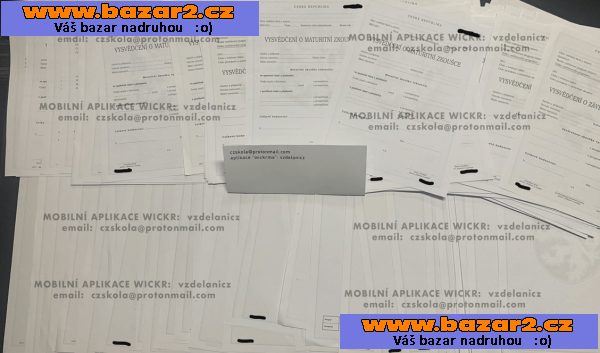 Maturitní vysvědčení, vysoškolské diplomy-2, inzerce-cz.cz Maturitní vysvědčení, vysoškolské diplomy