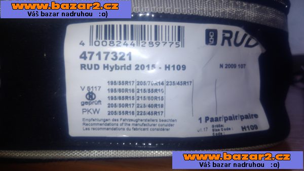 Sněhové řetězy RUD 4717321 Rudmatic Hybrid