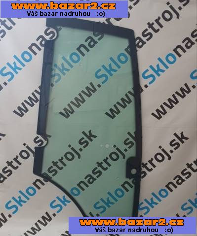 Sklá sklo okno na stroje traktorbagre a iné JCB
