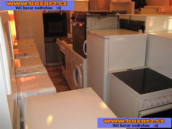 PRAČKY. MYČKY. SPORÁKY. SKLOKERAMICKÉ DESKY. TROUBY. SUŠIČKY. LEDNICE. MRAZÁKY.