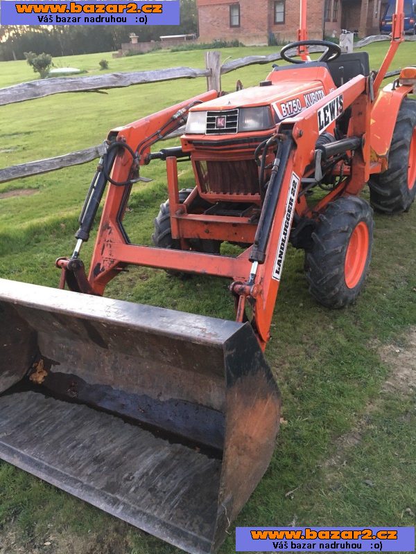 Traktor Kubota B50 HST 17 + čelní nakladač