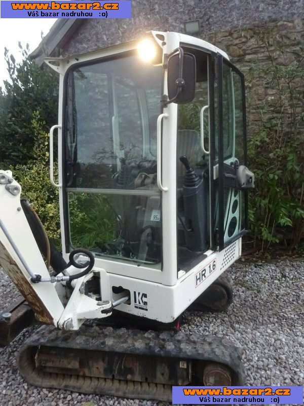 Minibagr Terex HR-6IVI-6 - plně funkční
