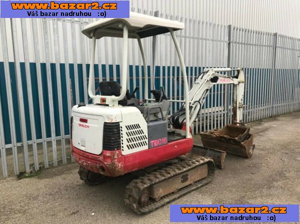Minirypadlo Takeuchi TB-TB1616 / výborný stav