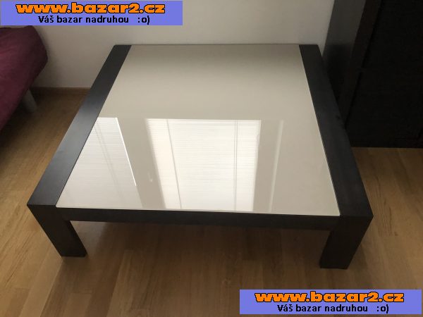Konferenční designový stůl - wenge/satinato