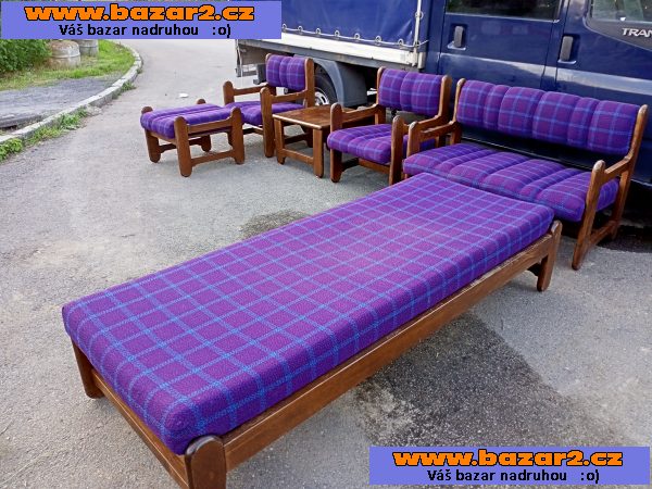 Prodám nábytek na chatu (sedací set)