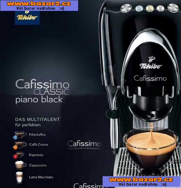 Prodám elegantní kávovar Tchibo Cafissimo 