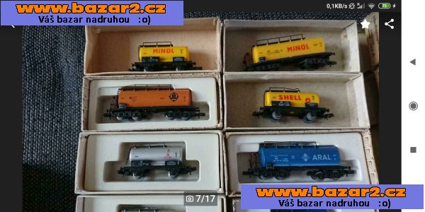 Modely železnice, vláčky vagóny, N, 1:160,osobní, nákladní -5, inzerce-cz.cz Modely železnice, vláčky vagóny, N, 1:160,osobní, nákladní