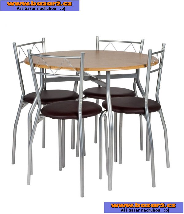 .Nový kulatý jídelní stůl - Průměr 80cm