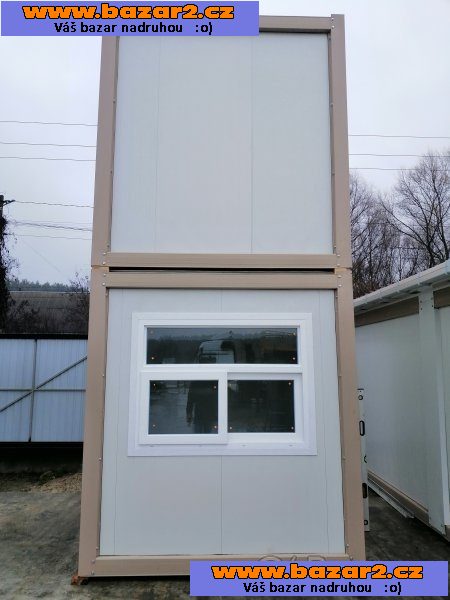 Obytný kontejner, vrátnice, kancelář 240x240 cm