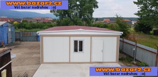 Sestava z obytných kontejnerů 12x7m (4ks 3x7m)