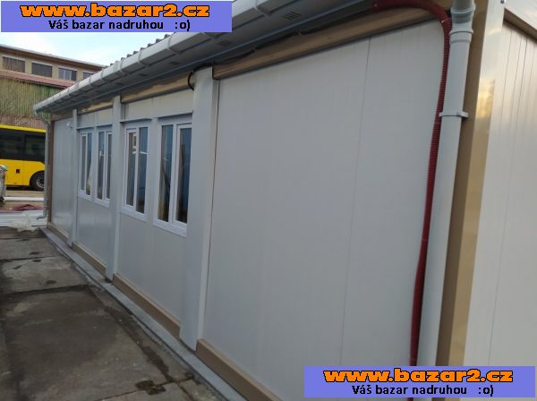 Zázemí firmy z obytných kontejnerů 57,6 m2