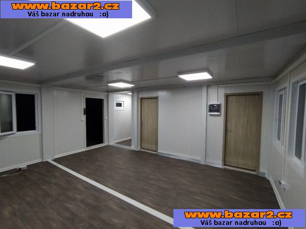 Zázemí firmy z obytných kontejnerů 57,6 m2