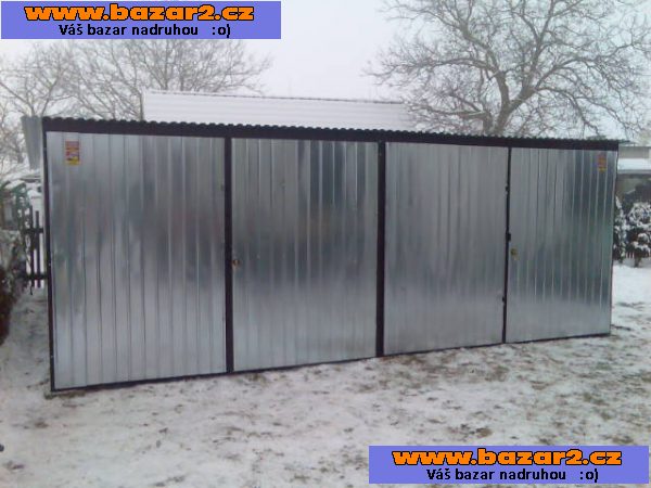 PLECHOVÁ GARÁŽ 6 x 5 m | 6 x 6 m