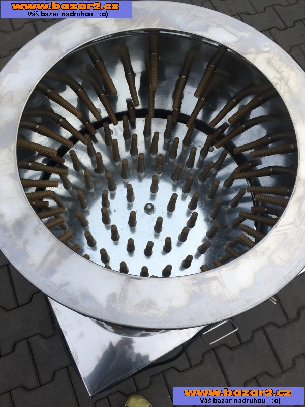 Bubnová škubačka drůbeže CR60 Nejlepší cena 2,2 kW