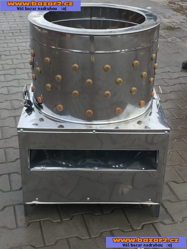 Bubnová škubačka drůbeže CR60 Nejlepší cena 2,2 kW